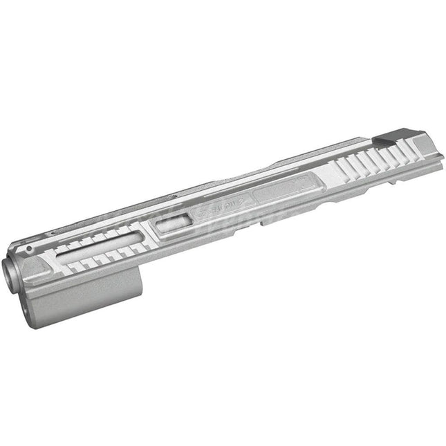 5KU CNC Aluminum Milling Slide & Barrel Kit Set Type-2 For KJ Works ASG CZ Shadow 2 Series GBB Pistols Airsoft