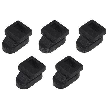 G&P 5er-Pack verstärkter Gummi-Magazin-Gasweg-Bucking, geeignet für Western Arms Inokatsu King Arms Matrix G&P WOC M4 Series GBB Pistols Airsoft