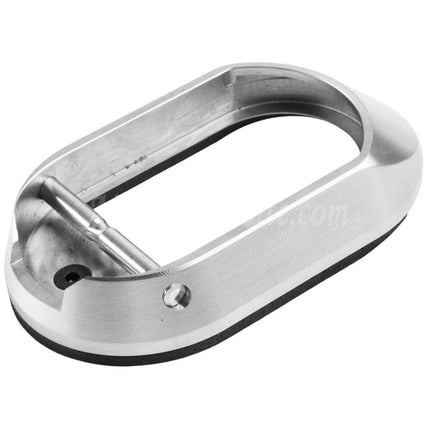 Revanchist Airsoft Stainless Steel Magwell Standard For Tokyo Marui Hi-Capa Series GBB Pistols Silver