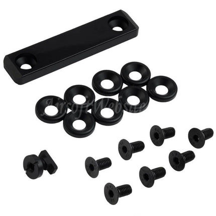 5KU CNC Aluminum 130mm DL-2 SPORT Handguard Extender For AKM AK105 AK74 AK Series Rifles Airsoft