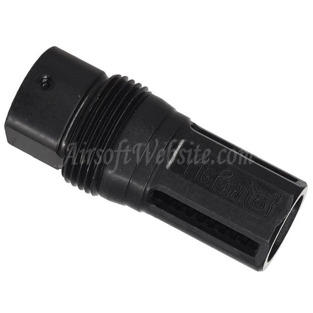 5KU 55mm Pig Pen Style Flash Hider -14mm CCW Counter-Clockwise Thread