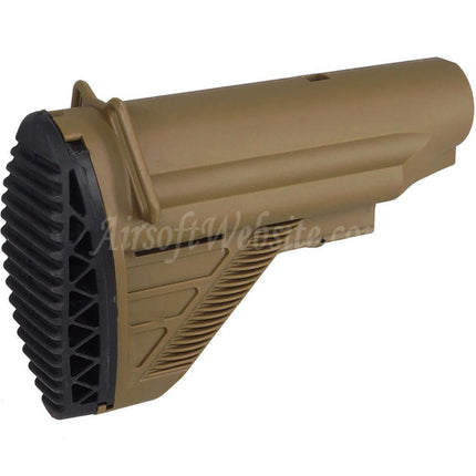E&C E1 Style Retractable Stock Suitable For E&C HK417 G28 Series AEG Rifles Airsoft