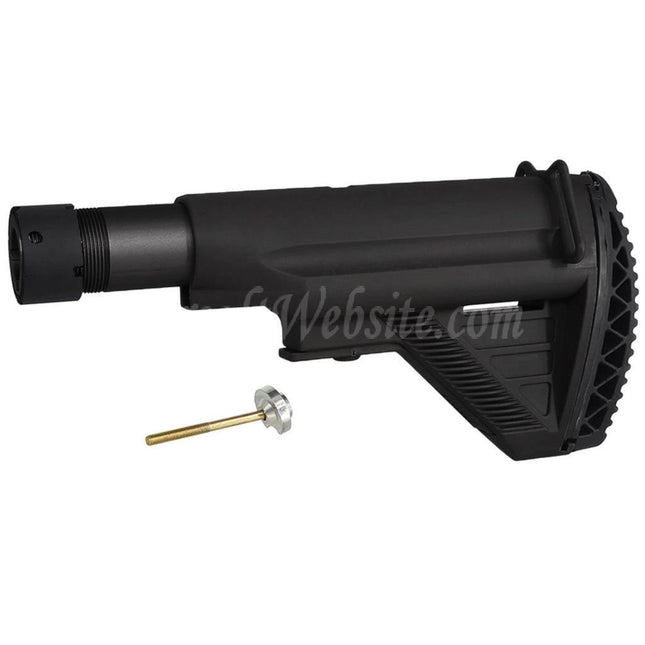E&C Retractable Stock with Tube Suitable For E&C HK417 G28 Series AEG Rifles Airsoft