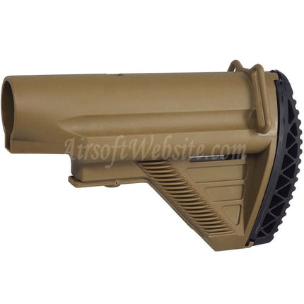 E&C Retractable Stock with Tube Suitable For E&C HK417 G28 Series AEG Rifles Airsoft