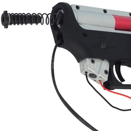 AIRSOFT WEBSITE Metal Body Upper Lower Receiver with Complete QD Gearbox Suitable For M4 M16 Series AEG Rifles