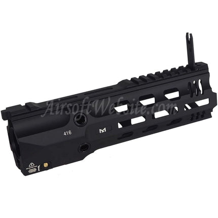 E&C GRIDLOK Style Lightspeed 9 Inches Full Duty M-Lok Handguard Rail System For E&C 416 Series AEG Rifles Airsoft Black