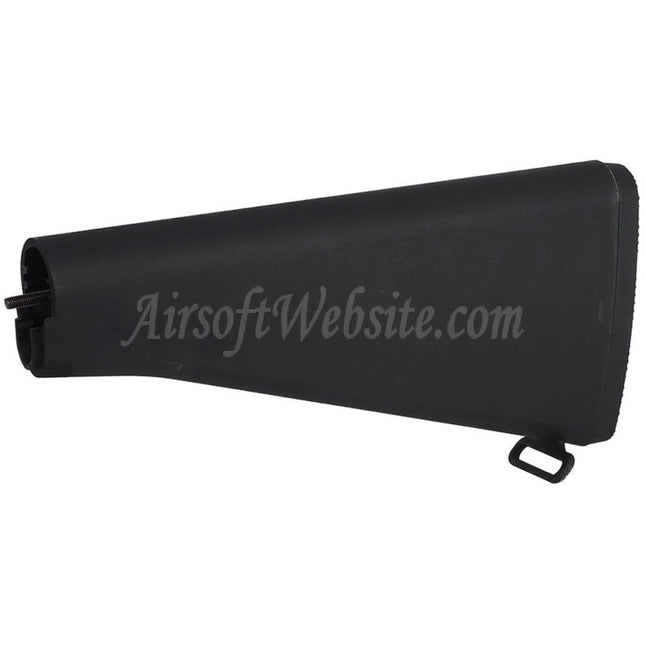 E&C M16A2 Fixed Stock For M4 M16 Series AEG Rifles Airsoft Black