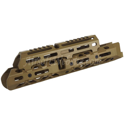 5KU KPYK CRC 1U020B Style 290mm Medium-Length M-LOK Upper Lower Handguard Rail System For CYMA D-BOYS AKM AK105 AKS-74U Series AEG Rifles Airsoft