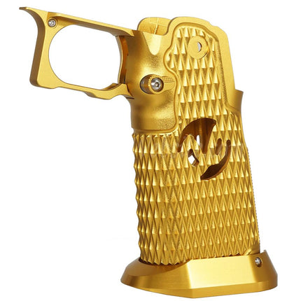 5KU CNC Aluminum Grip Type-9 For Tokyo Marui Hi-Capa 5.1 4.3 Series GBB Pistols Airsoft