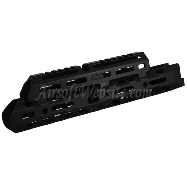 5KU KPYK CRC 1U020B Style 290mm Medium-Length M-LOK Upper Lower Handguard Rail System For Tokyo Marui AKM AK105 AKS-74U Series GBB Rifles Airsoft