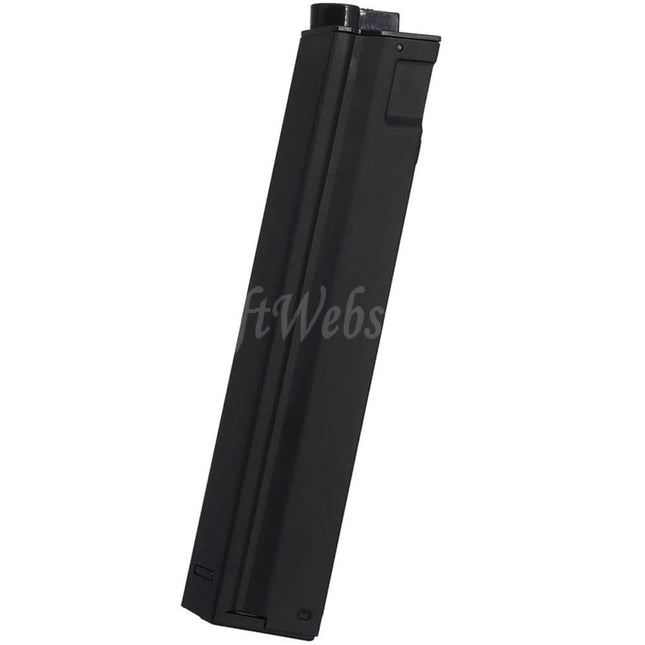 DOUBLE BELL 90rd Straight Mid-Cap Magazine Suitable For Classic Army / DOUBLE BELL / CYMA / G&P / Golden Eagle / JG / SRC / Tokyo Marui MP5 Series AEG Rifles Airsoft Black