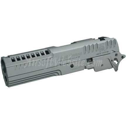 5KU CNC Aluminum LimCat Custom Style Middle Frame Slide Set Suitable For Tokyo Marui Hi-Capa 4.3 Series GBB Pistols Airsoft