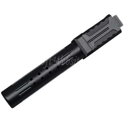 5KU CNC Aluminum BRA Style Ported Outer Barrel For Umarex / VFC G19 Gen.3 Series GBB Pistols Airsoft
