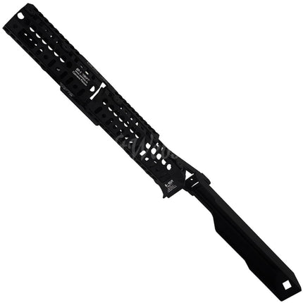 5KU SPORT-4 Style Handguard Rail System B33 Railed Dust Cover Set For Tokyo Marui AKM Series GBB Rifles Airsoft Black