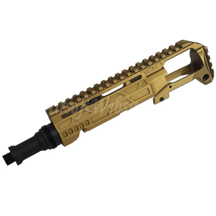 5KU Carbine Rifle Conversion Kit Type-C with M1913 Rail Stock Adaptor For Action Army AAP-01 Series GBB Pistols Airsoft