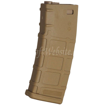 E&C 120rd Polymer PMAG Mid-Cap Magazine Suitable For M4 M16 Series AEG Rifles Airsoft
