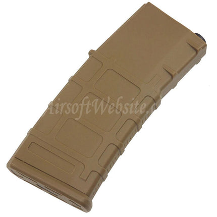 E&C 120rd Polymer PMAG Mid-Cap Magazine Suitable For M4 M16 Series AEG Rifles Airsoft