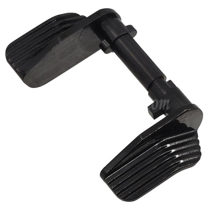 5KU CNC Stainless Steel Thumb Safety-Ambi Type-A For KJ Works ASG CZ Shadow2 Series GBB Pistols Airsoft