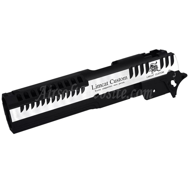 5KU CNC Aluminum LimCat Custom Style Middle Frame Slide Set Suitable For Tokyo Marui Hi-Capa 5.1 Series GBB Pistols Airsoft