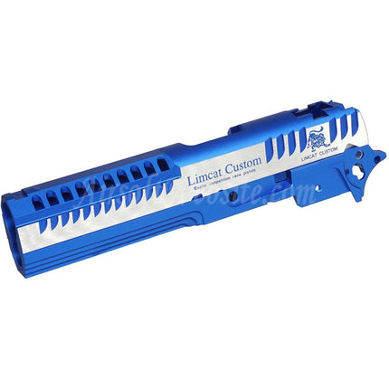 5KU CNC Aluminum LimCat Custom Style Middle Frame Slide Set Suitable For Tokyo Marui Hi-Capa 5.1 Series GBB Pistols Airsoft