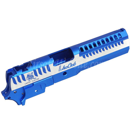 5KU CNC Aluminum LimCat Custom Style Middle Frame Slide Set Suitable For Tokyo Marui Hi-Capa 5.1 Series GBB Pistols Airsoft