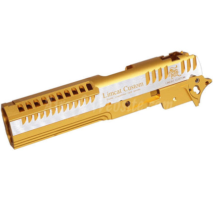 5KU CNC Aluminum LimCat Custom Style Middle Frame Slide Set Suitable For Tokyo Marui Hi-Capa 5.1 Series GBB Pistols Airsoft