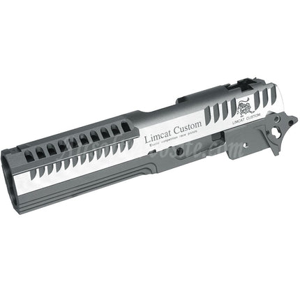 5KU CNC Aluminum LimCat Custom Style Middle Frame Slide Set Suitable For Tokyo Marui Hi-Capa 5.1 Series GBB Pistols Airsoft