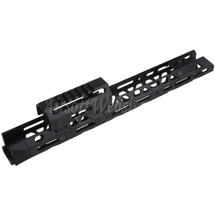 5KU KPYK CRC 1U040 Style 363mm M-LOK Handguard Rail System For CYMA D-BOYS AKM AK105 AK74S Series AEG Rifles Airsoft