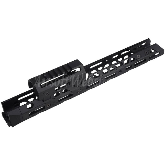 5KU KPYK CRC 1U040 Style 363mm M-LOK Handguard Rail System For Tokyo Marui AKM GBB Rifles Airsoft