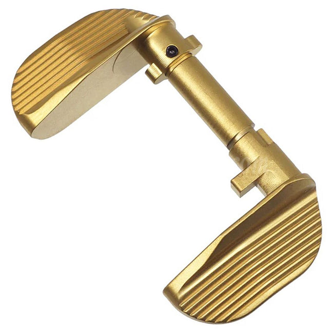 5KU CNC Stainless Steel Thumb Safety-Ambi Type-B For KJ Works ASG CZ Shadow2 Series GBB Pistols Airsoft