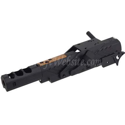 5KU CNC Aluminum Infinity IMM Style Barrel Slide Middle Frame Kit Complete Set Suitable For Tokyo Marui Hi-Capa Series GBB Pistols Airsoft