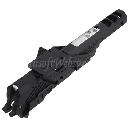 5KU CNC Aluminum Infinity IMM Style Barrel Slide Middle Frame Kit Complete Set Suitable For Tokyo Marui Hi-Capa Series GBB Pistols Airsoft