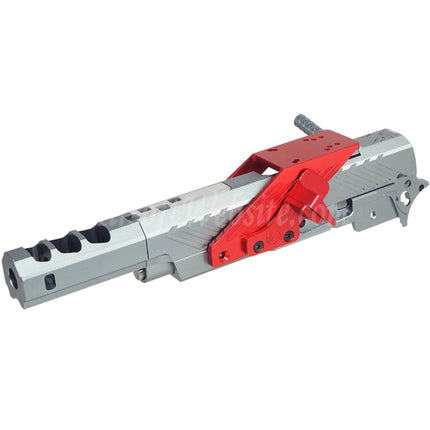 5KU CNC Aluminum Infinity IMM Style Barrel Slide Middle Frame Kit Complete Set Suitable For Tokyo Marui Hi-Capa Series GBB Pistols Airsoft