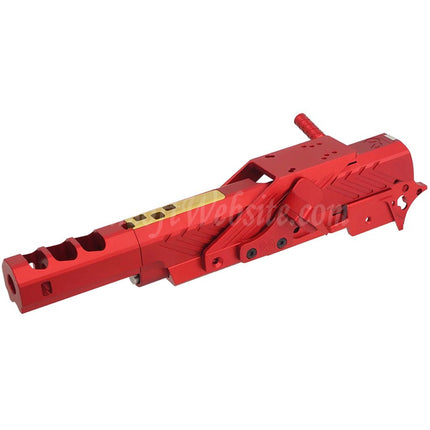 5KU CNC Aluminum Infinity IMM Style Barrel Slide Middle Frame Kit Complete Set Suitable For Tokyo Marui Hi-Capa Series GBB Pistols Airsoft