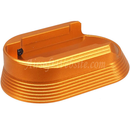 5KU CNC Aluminum Anti Slip Short Grip Cover Panel and Magwell For KJ Works ASG CZ Shadow2 Series GBB Pistols Airsoft