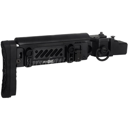 5KU PT-5 Side Folding Stock Suitable For GHK AKM V3 Series GBB Rifles Airsoft
