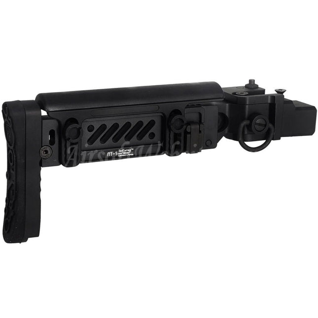 5KU PT-5 Side Folding Stock Suitable For GHK AKM V3 Series GBB Rifles Airsoft