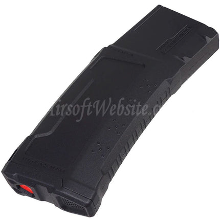 CYMA EMG Strike Industries 220rd Polymer Mid-Cap Magazine Suitable For M4 M16 Series AEG Rifles Airsoft Black