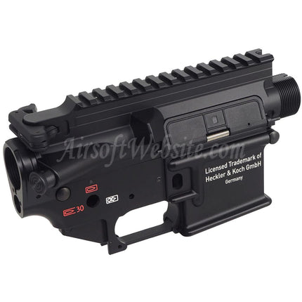 CYMA CGS HK416D Metal Body Upper Lower Receiver Set Suitable For CYMA CGS HK416 Tokyo Marui M4 Series MWS GBB Rifles Airsoft Black