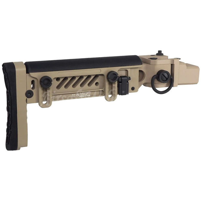 5KU PT-5 Side Folding Stock Suitable For GHK AK AIMS AKM Series GBB Rifles Airsoft