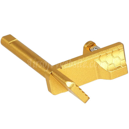 5KU CNC Aluminum Thumb Rest Slide Stop Catch Hive For KJ Works ASG CZ Shadow2 Series GBB Pistols Airsoft