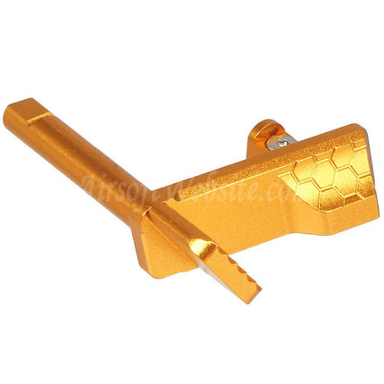 5KU CNC Aluminum Thumb Rest Slide Stop Catch Hive For KJ Works ASG CZ Shadow2 Series GBB Pistols Airsoft