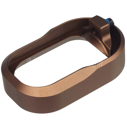 5KU CNC Aluminum Combat Master Magwell For Tokyo Marui G17 Gen5 MOS Series GBB Pistols Airsoft