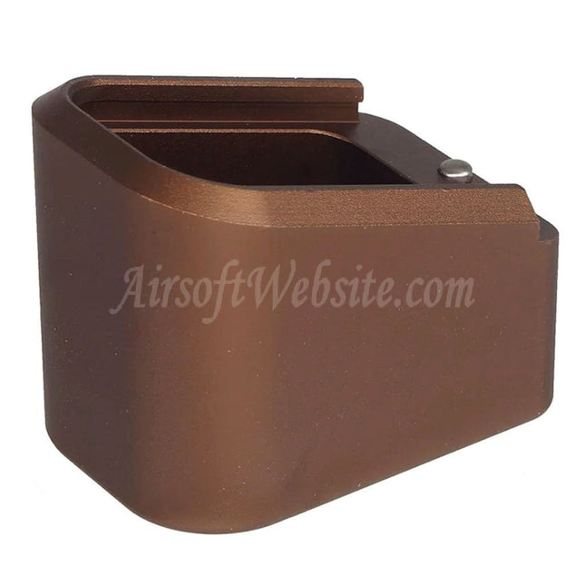 5KU CNC Aluminum Combat Master Magazine Base Plate For Tokyo Marui G17 Gen5 MOS Series GBB Pistols Magazine