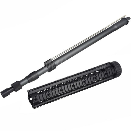 CYMA CGS MK12 MOD1 SPR Handguard Rail System Front Set Suitable For CYMA CGS Tokyo Marui M4 Series MWS GBB Rifles Airsoft Black