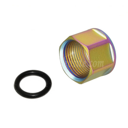 5KU Hexagon Thread Protector Barrel Cover -14mm CCW Counter-clockwise Thread For Tokyo Marui G17 GBB Pistols Airsoft