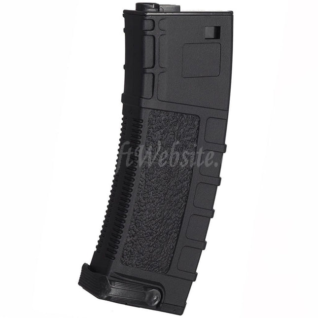 CYMA 400rd Pull-Tab Polymer Winding Hi-Cap Magazine Suitable For M4 M16 Series AEG Rifles Airsoft Black