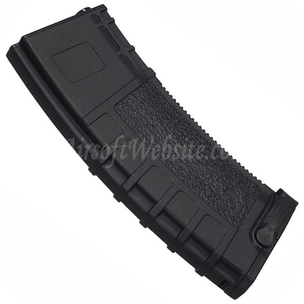 CYMA 90rd Pull-Tab Polymer Mid-Cap Magazine Suitable For M4 M16 Series AEG Rifles Airsoft Black