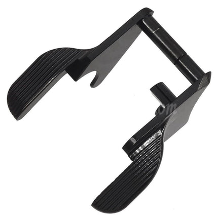 5KU CNC Stainless Steel Gloss Thumb Safety-Ambi For WE(WE-TECH) AW KJ Tokyo Marui Hi-Capa Series GBB Pistols Airsoft