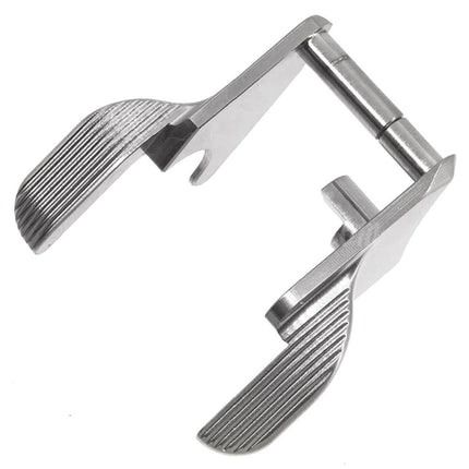 5KU CNC Stainless Steel Gloss Thumb Safety-Ambi For WE(WE-TECH) AW KJ Tokyo Marui Hi-Capa Series GBB Pistols Airsoft